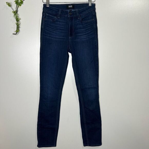 PAIGE Hoxton Skinny Jeans Sz 27 - Picture 1 of 10
